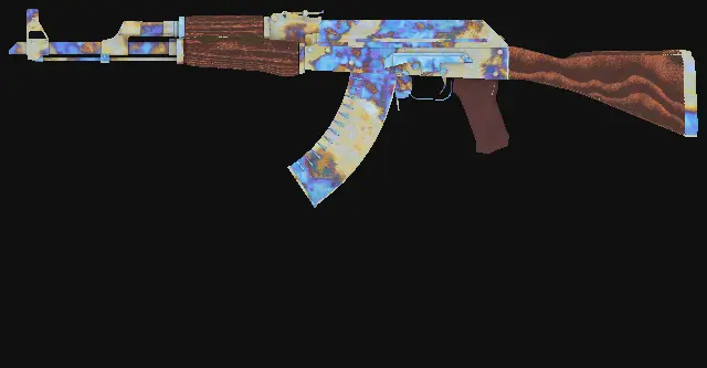 AK-47 Case Hardened seed 121 playside