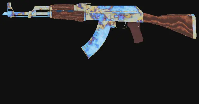 AK-47 Case Hardened seed 168 playside