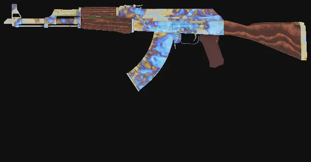 AK-47 Case Hardened seed 365 playside
