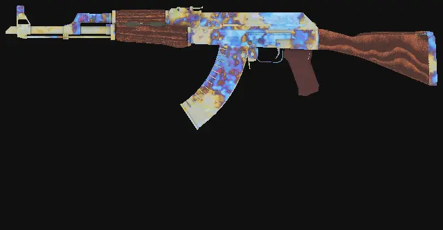 AK-47 Case Hardened seed 468 playside