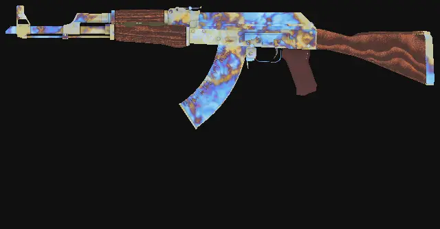 AK-47 Case Hardened seed 525 playside