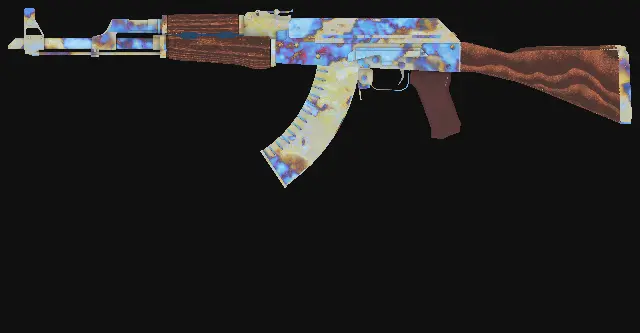AK-47 Case Hardened seed 545 playside