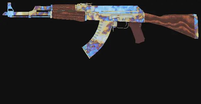 AK-47 Case Hardened seed 555 playside