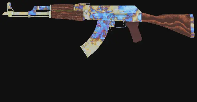 AK-47 Case Hardened seed 575 playside