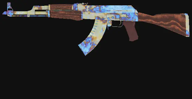 AK-47 Case Hardened seed 592 playside