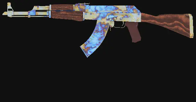 AK-47 Case Hardened seed 604 playside