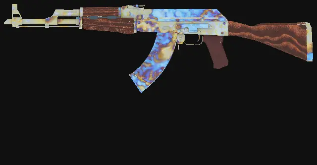 AK-47 Case Hardened seed 617 playside