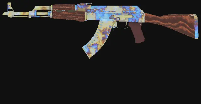 AK-47 Case Hardened seed 618 playside
