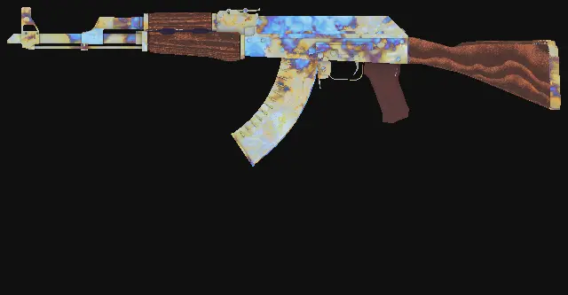 AK-47 Case Hardened seed 632 playside