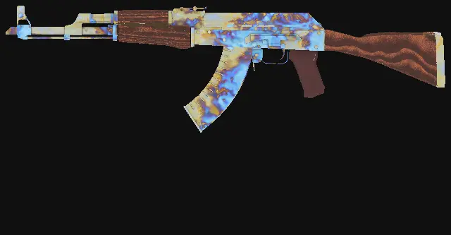 AK-47 Case Hardened seed 819 playside