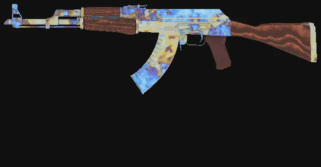 AK-47 Case Hardened seed 828 playside
