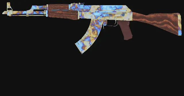 AK-47 Case Hardened seed 879 playside
