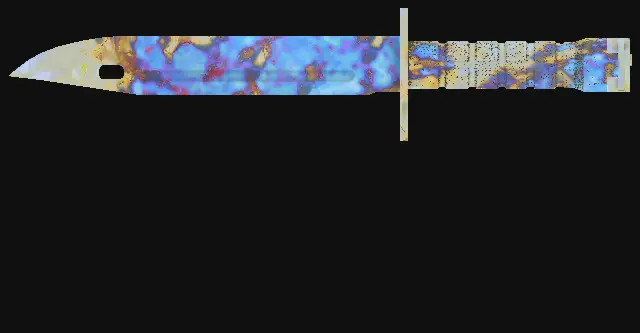 Bayonet Case Hardened seed 142 playside