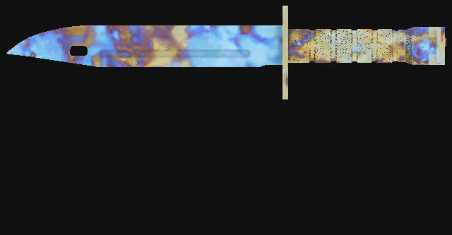 Bayonet Case Hardened seed 490 playside