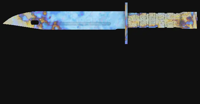 Bayonet Case Hardened seed 496 playside