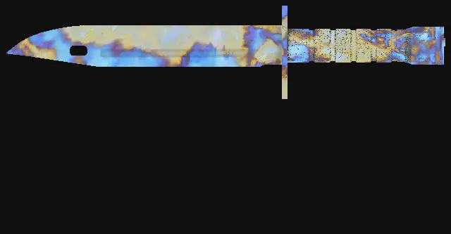 Bayonet Case Hardened seed 555 pattern render
