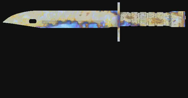 Bayonet Case Hardened seed 592 pattern render