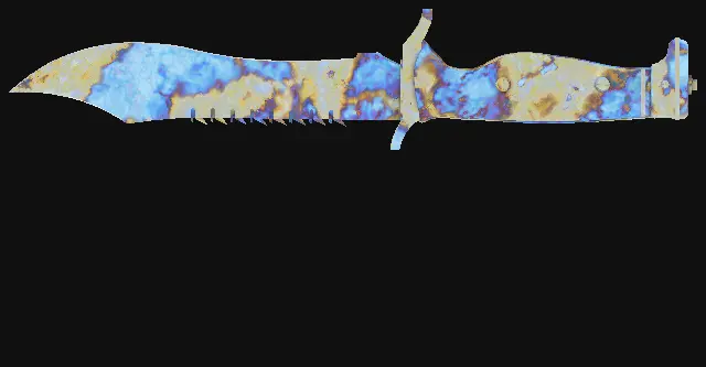 Bowie Knife Case Hardened seed 108 playside