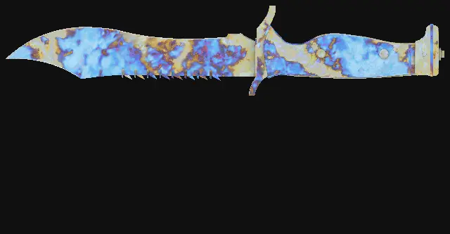 Bowie Knife Case Hardened seed 248 playside
