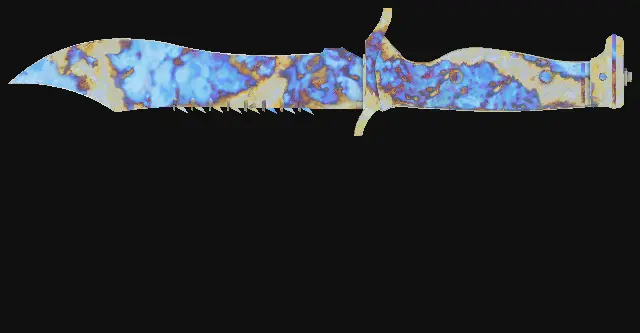 Bowie Knife Case Hardened seed 306 playside