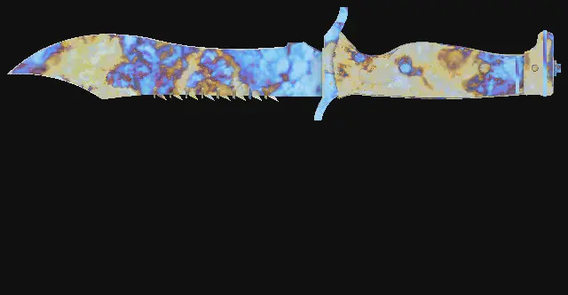Bowie Knife Case Hardened seed 308 playside