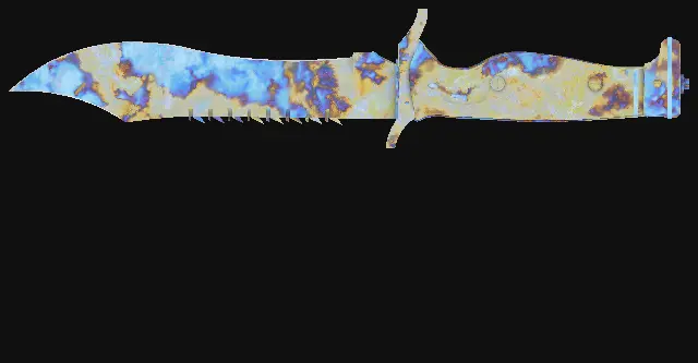 Bowie Knife Case Hardened seed 34 playside
