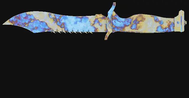 Bowie Knife Case Hardened seed 39 playside