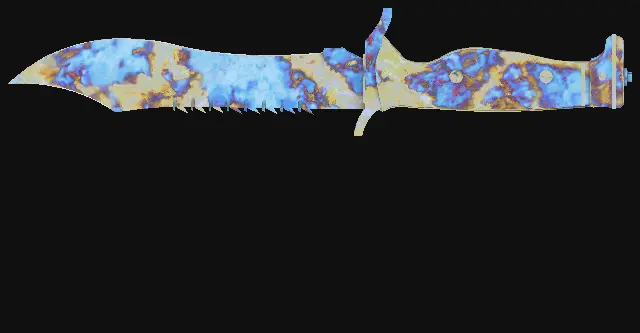 Bowie Knife Case Hardened seed 43 playside