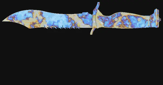 Bowie Knife Case Hardened seed 466 playside