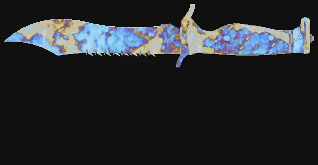 Bowie Knife Case Hardened seed 497 playside