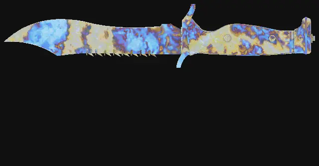 Bowie Knife Case Hardened seed 61 playside