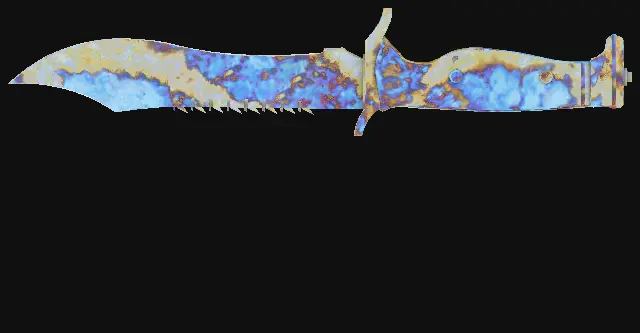 Bowie Knife Case Hardened seed 657 playside