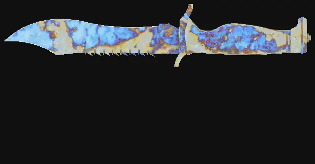 Bowie Knife Case Hardened seed 721 playside