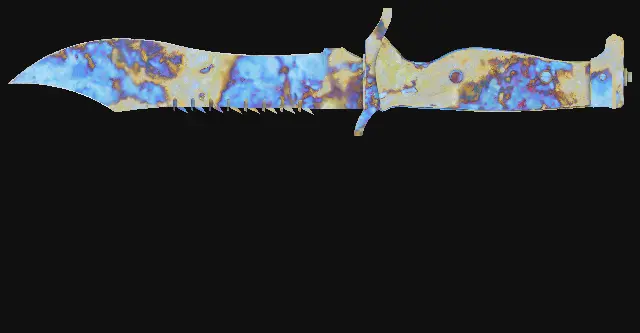 Bowie Knife Case Hardened seed 770 playside