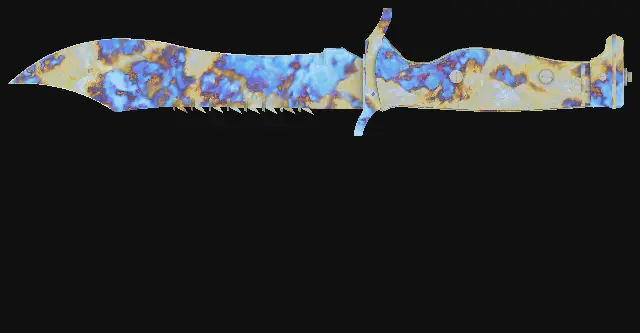 Bowie Knife Case Hardened seed 892 playside