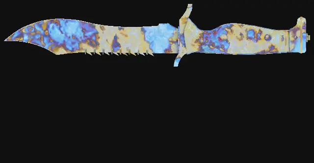 Bowie Knife Case Hardened seed 894 playside