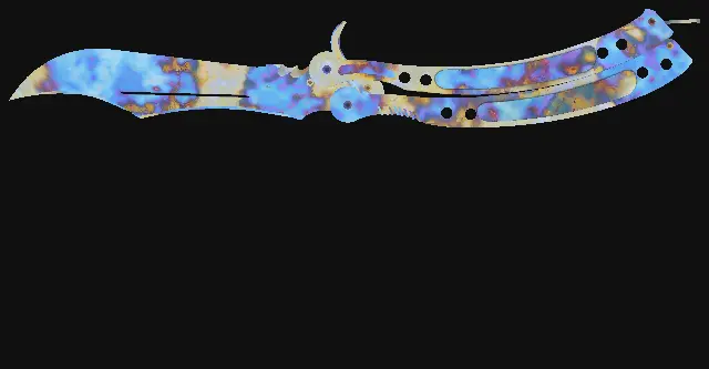 Butterfly Knife Case Hardened seed 273 playside