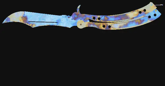Butterfly Knife Case Hardened seed 29 playside