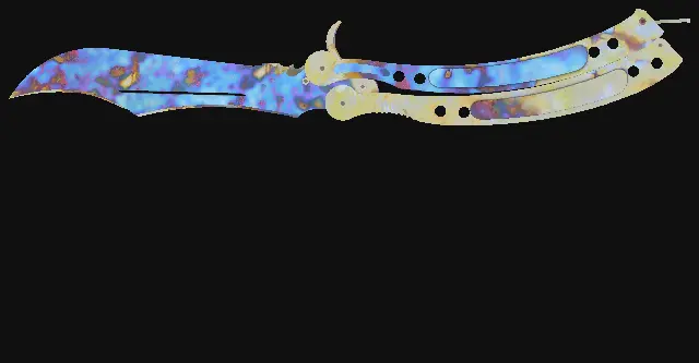 Butterfly Knife Case Hardened seed 478 playside