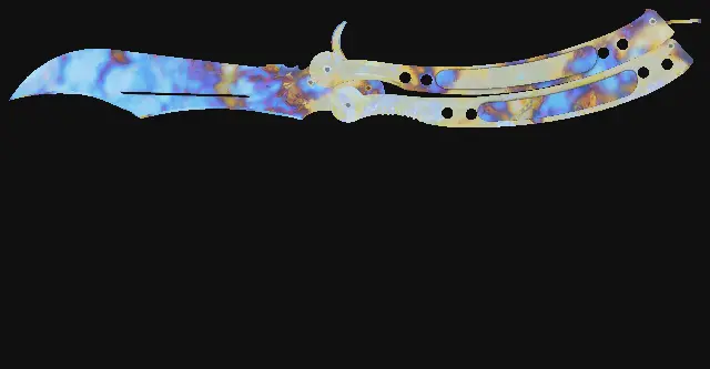 Butterfly Knife Case Hardened seed 694 playside