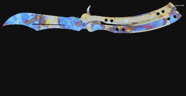 Butterfly Knife Case Hardened seed 782 playside