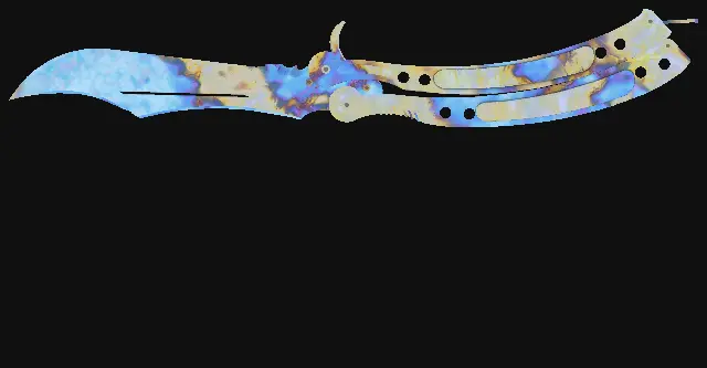 Butterfly Knife Case Hardened seed 798 playside