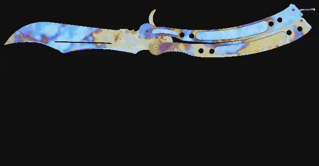 Butterfly Knife Case Hardened seed 811 playside