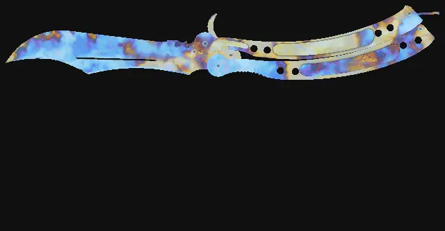 Butterfly Knife Case Hardened seed 868 playside
