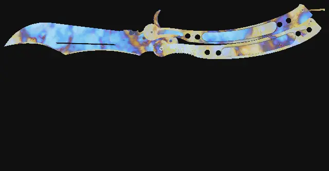 Butterfly Knife Case Hardened seed 928 playside