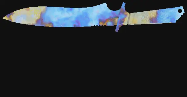 Classic Knife Case Hardened seed 10 playside