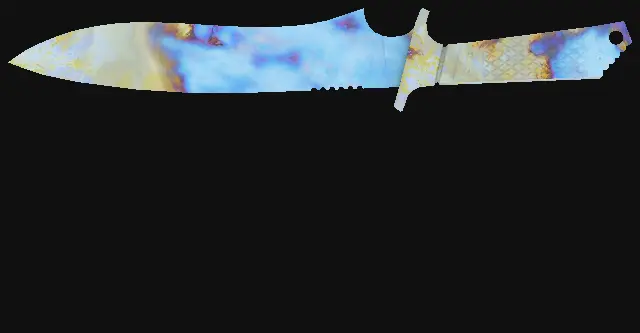 Classic Knife Case Hardened seed 203 playside