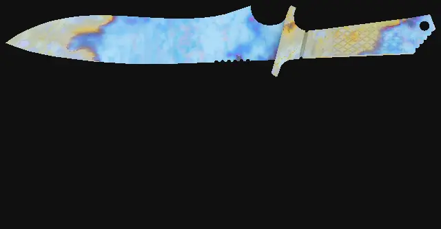 Classic Knife Case Hardened seed 241 playside
