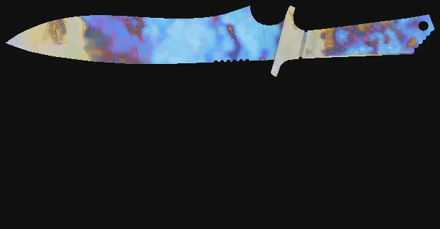 Classic Knife Case Hardened seed 291 playside
