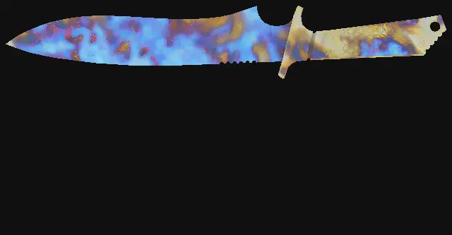 Classic Knife Case Hardened seed 294 playside